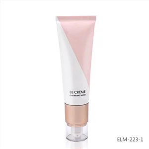 Tabung Lembut Plastik Kosmetik Untuk Tutup Pompa